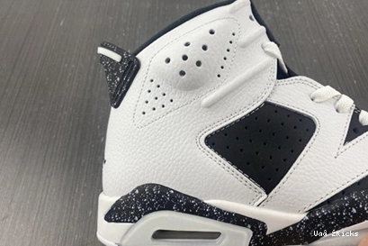 619 6 Jordan NewStyle Retro Oreo 384664-101 1102